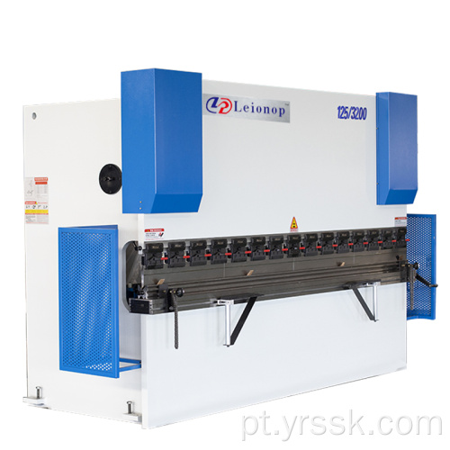 WC67K 100T 3200mm Freio de prensa hidráulica, freio de prensa CNC, máquina de flexão de metal